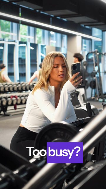 Anytime Fitness club ad