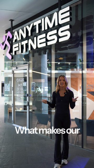 Anytime Fitness club ad