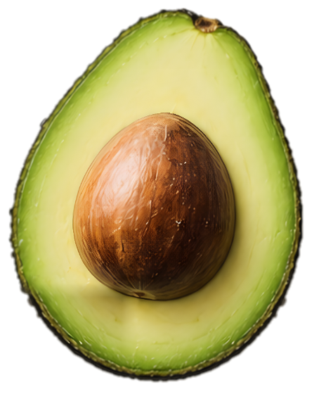 Fresh avocado