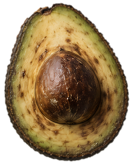 Old avocado